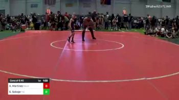 57 lbs Consi Of 8 #2 - Achilles Martinez, Roughriders vs Seth Sobaje, The Club