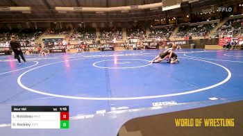 130 lbs 2nd Place - Lachlan Robideau, MN Elite vs Gage Rackley, Tuttle Elite Wrestling Club