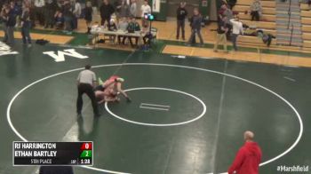 145 5th Place - Rj Harrington, Hingham vs Ethan Bartley, Somerset