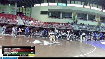 100 lbs Round 1 (8 Team) - Aubrei Wysocki, Grand Island Girls vs Lilianna Guerrero, Northwest Girls