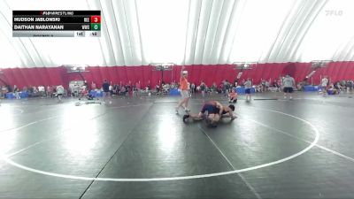 157-161 lbs Round 3 - Hudson Jablonski, Reedsburg vs Daithan Narayanan, Wheaton Warrenville South