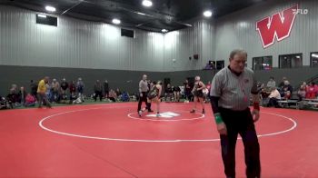 JV-38 lbs Round 2 - Kaydyn Hendryx, Center Point-Urbana vs Rylee Baker, Prairie, Cedar Rapids