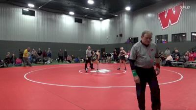 JV-38 lbs Round 2 - Kaydyn Hendryx, Center Point-Urbana vs Rylee Baker, Prairie, Cedar Rapids