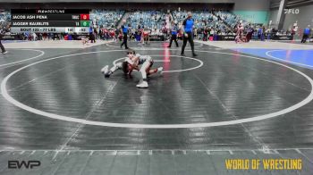 77 lbs Consolation - Jacob Ash Pena, Truckee vs Jagger Baublits, Team Aggression