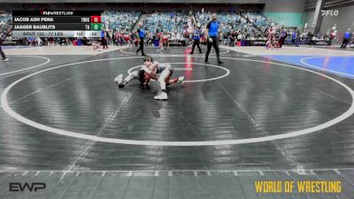 77 lbs Consolation - Jacob Ash Pena, Truckee vs Jagger Baublits, Team Aggression