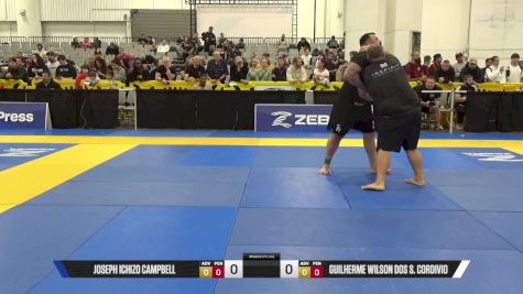 Guilherme Wilson Dos S. Cordivio vs JOSEPH ICHIZO CAMPBELL 2025 World IBJJF Jiu-Jitsu No-Gi Championship