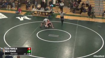 152 5th Place - Nick Power, BP-CoyleCassidy vs Sean Mavilia, Cohasset