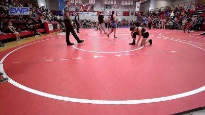 115-120 lbs Rr Rnd 1 - Breanna Hunt, Heat vs Riley Woods, Salina Wrestling Club