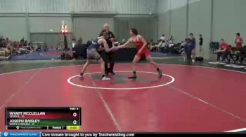 120 lbs Round 3 (8 Team) - Wyatt McClellan, Texas B vs Joseph Baisley, North Carolina