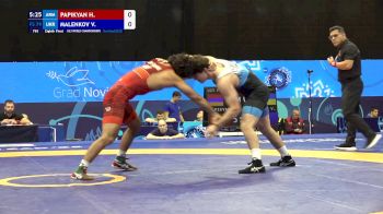 79 kg 1/8 Final - Hayk Papikyan, Armenia vs Vitalii Malenkov, Ukraine