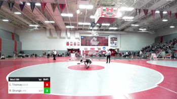 165 lbs Consi Of 8 #2 - Creed Thomas, Bucknell vs Richie Grungo, Lehigh