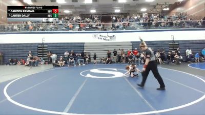 49 lbs Cons. Round 2 - Camden Randall, Hawk Wrestling Club vs Carter Dally, Hawk Wrestling Club