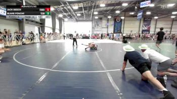 95 lbs Rr Rnd 2 - Jack Beech, Funk University vs Blake Foucht, Team RJN