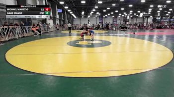 126 lbs Rr Rnd 2 - Michael Malizzio, Illinois Menace vs Gage Swank, Buffalo Valley Blue