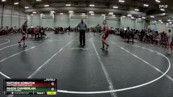 180 lbs Round 2 - Mason Chamberlain, Steller Trained vs Matthew Gorbatuk, Yale Street Wrestling Club