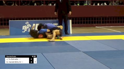 Jinno Tu Estrada vs Gene Harold Bills IV 2024 Pan IBJJF Jiu-Jitsu No-Gi Championship