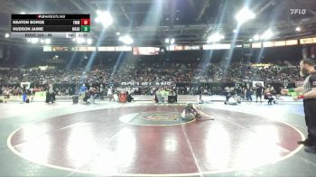 98 lbs Champ. Round 2 - Hudson Jaime, Mead vs Keaton Borge, Emmett