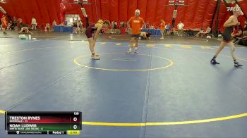 138 lbs Round 4 (6 Team) - Noah Ludwig, White Bear Lake Bears vs Treston Rynes, Riverdale