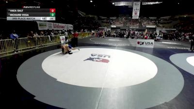 97 lbs 3rd Place Match - Vaea Salt vs Richard Vega