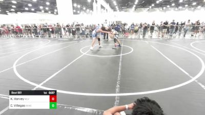 165 lbs 2nd Place - Korbyn Harvey, Wlv Jr Wrestling vs Chris Villegas, Rancho Bernardo WC