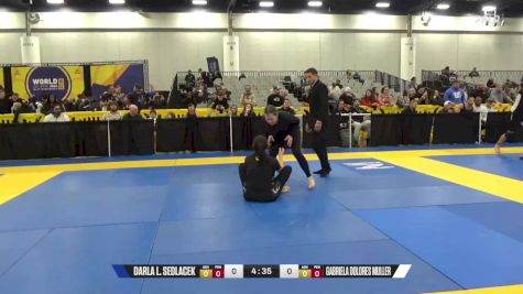 Gabriela Dolores Muller vs Darla L. Sedlacek 2024 World IBJJF Jiu-Jitsu No-Gi Championship