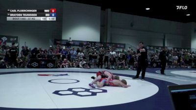 57 kg Champ. Rd Of 64 - Cael Floerchinger, WWRTC vs Brayden Teunissen, Ohio