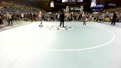 106 lbs Cons 16 #2 - Yussuf Bah, CT vs Jarrett Smith, MI