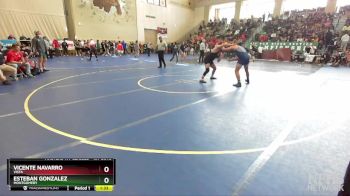 197 Boys Champ. Round 2 - Esteban Gonzalez, Montgomery vs Vicente Navarro, Vista