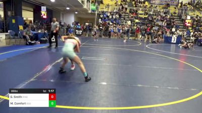 89 lbs Rr Rnd 1 - Gentry Smith, Ringgold vs Malaina Comfort, Dog Pound