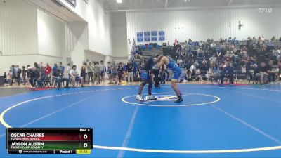 138 lbs Cons. Round 2 - Oscar Chaires, Tupelo High School vs Jaylon Austin, French Camp Academy