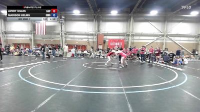 79 kg Rr Rnd 7 - Avery Ogles, Lady Warriors United - GK8E vs Madison Helms, South Hills Wrestling Academy - GK8E