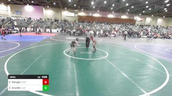 62 lbs Consolation - Emiliano Rangel, Durham WC vs Zackariah Snyder, Lakeview MC
