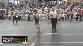 101 lbs Quarterfinal - Brendan Tobin, North Baltimore WC vs Ezra LeCron, Headhunters