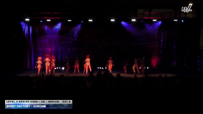 Spirit Factory - Chrome [2026 L4 Senior Coed - D2 - Medium Day 2] 2026 ...
