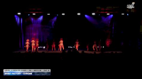 Spirit Factory - Chrome [2026 L4 Senior Coed - D2 - Medium Day 2] 2026 Spirit Cheer Grand Nationals