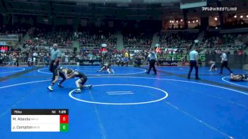 76 lbs Prelims - Marcus Abeyta, NM Gold vs Joshua Compton, Keystone Kids Wrestling