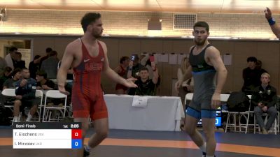 77 kg Semifinal - Tyler Adam Eischens, USA vs Irfan Mirzoiev, UKR