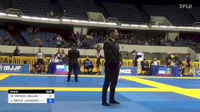 MENACHEM MENDEL BULUA vs JUSTICE BRYCE JOHNSON 2022 World IBJJF Jiu-Jitsu No-Gi Championship
