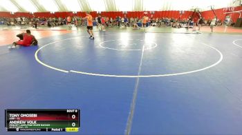 165 lbs Round 3 (6 Team) - Andrew Volk, Pequot Lakes/Pine River Backus Roadcrew vs Tony Omosebi, Lodi