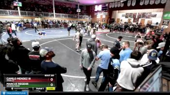 152 lbs Champ. Round 2 - Camilo Mendez III, Othello vs Marcus Regehr, Bonners Ferry