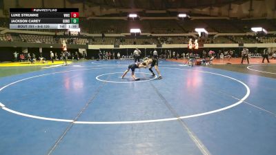 6-8 120 Round 5 - Luke Strumke, Williamsburg Wrestling Club vs Jackson Carey, Great Bridge Middle School