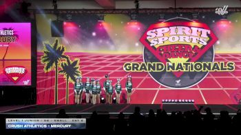 Crush Athletics - Mercury [2026 L1 Junior - D2 - Small Day 2] 2026 Spirit Sports Grand Nationals