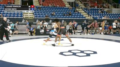 157 lbs Cons. Rd Of 16 - Lazaro Torralba, Maryland vs Hayden Smith, North Carolina