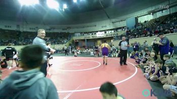 200 lbs Rr Rnd 1 - Izaiah Shadden, Bristow Youth Wrestling vs Easton Murray, Norman Grappling Club