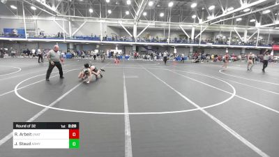 133 lbs Round Of 32 - Ryan Arbeit, Unattached-Hofstra vs Jake Staud, Army-West Point