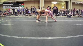 95 lbs Consi Of 16 #2 - Hunter Schmidt, Liberty Lions vs Aaron Lopez, Sbtc Lv
