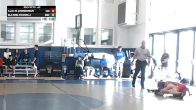 125 lbs Round Of 32 - Austin Zimmerman, Edinboro vs Jaxson Rosselli, Unattached - Pittsburgh