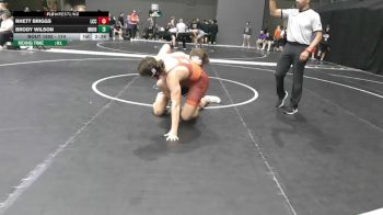 174 lbs Cons. Round 4 - Brody Wilson, Morningside (Iowa) vs Rhett Briggs, Labette Community College