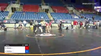 132 lbs Consi Of 16 #2 - Aliazer Alicea, Pennsylvania vs Jordon Oehme, South Dakota