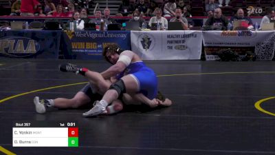 215 lbs Consi Of 8 #2 - Cole Yonkin, Montoursville vs Dante Burns, Conwell-Egan